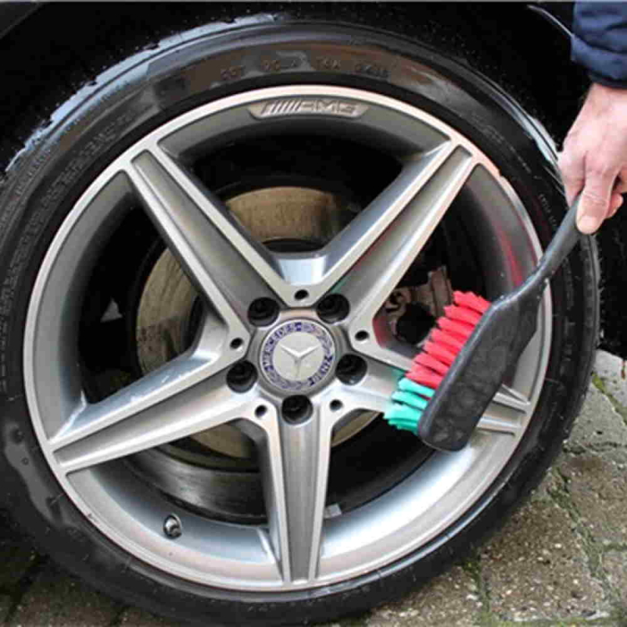 Perie spalare auto cu maner lung Vikan Vehicle Brush Long Handle Soft Split, 410mm [2]