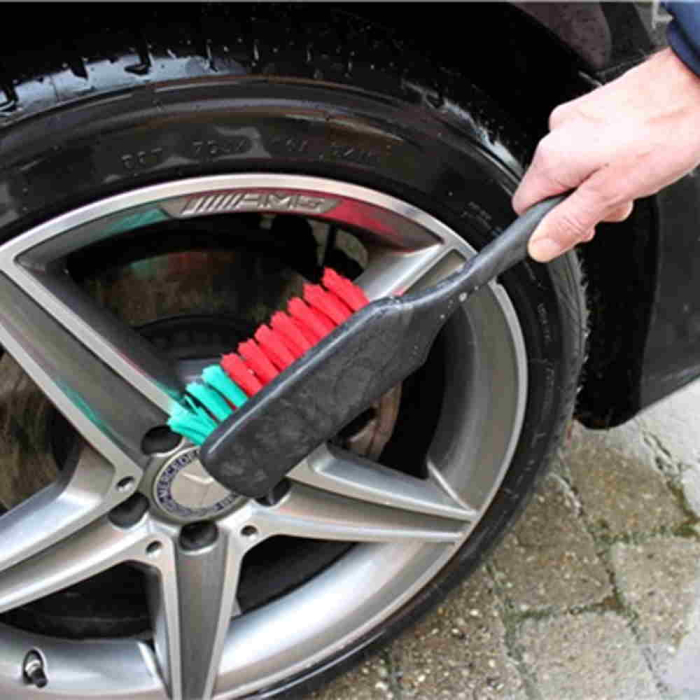 Perie spalare auto cu maner lung Vikan Vehicle Brush Long Handle Soft Split, 410mm [3]