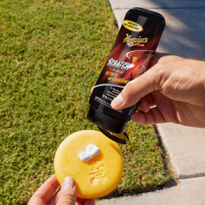 Polish auto cu ceara Meguiar's ScratchX, 207ml [2]