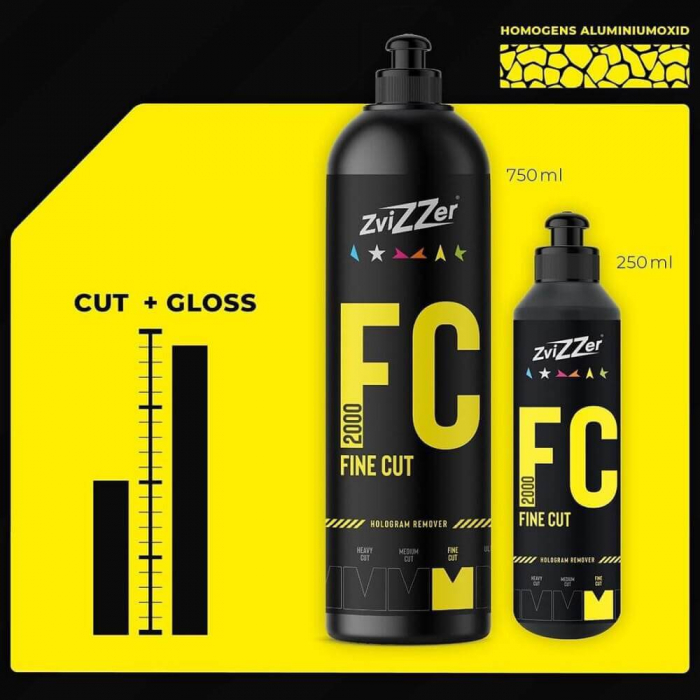 Polish finish ZviZZer FC 2000 Fine Cut Hologram Remover [3]