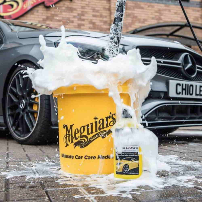 Sampon auto cu ceara Meguiar's Ultimate Wash and Wax, 473ml [5]