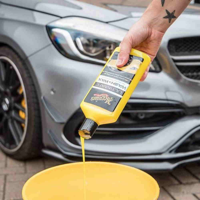 Sampon auto cu ceara Meguiar's Ultimate Wash and Wax, 473ml [4]