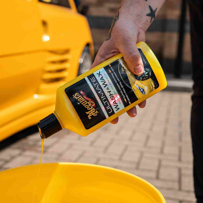 Sampon auto cu ceara Meguiar's Ultimate Wash and Wax, 473ml [2]