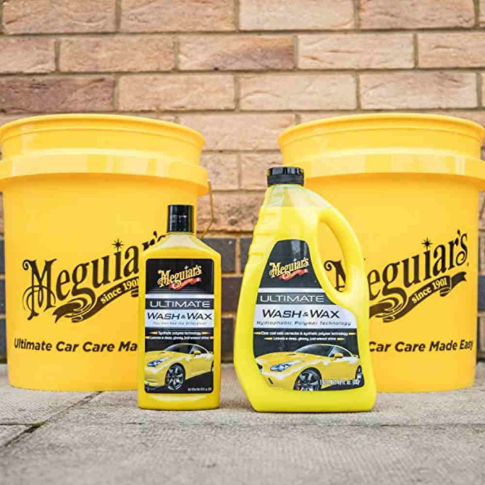 Sampon auto cu ceara Meguiar's Ultimate Wash and Wax, 473ml [7]
