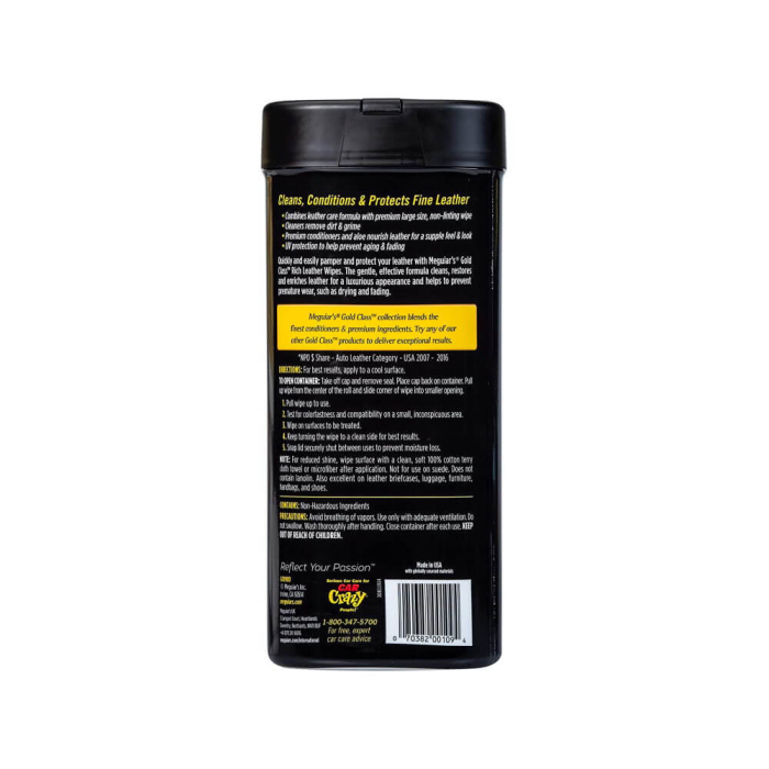 Servetele-curatare-si-hidratare-piele-Meguiars-Gold-Class-Rich-Leather-Wipes-25buc-G10900 [5]