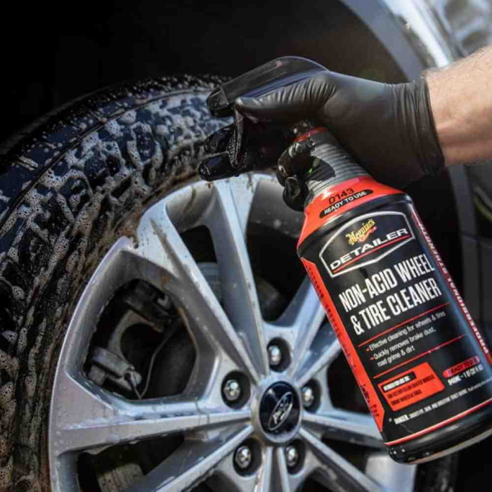 Solutie curatare jante Meguiar's Non Acid Wheel and Tire Cleaner, 946ml [2]