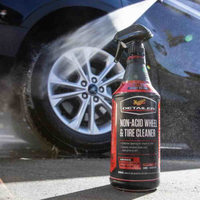 Solutie curatare jante Meguiar's Non Acid Wheel and Tire Cleaner, 946ml [4]