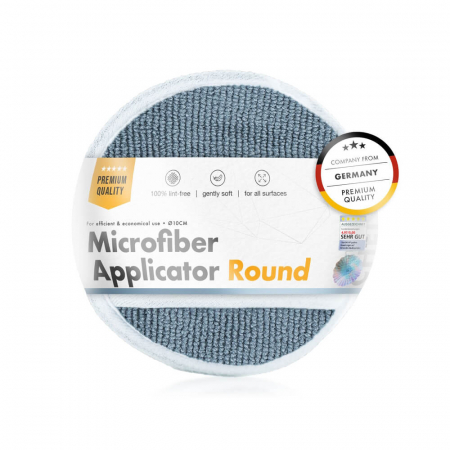 Bureti si Lavete Aplicatoare - Aplicator-microfibra-ChemicalWorkz-Round-Microfiber-Applicator-with-finger-holder-CW-RMA