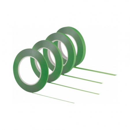 Mascare - Banda-fina-mascare-elastica-verde-QRefinish-Fine-Line-Tape-Green-10-170