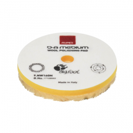 Bureti, Talere - Blana-polish-mediu-Rupes-D-A-Medium-Wool-Polishing-Pad-galben-9.NW-M