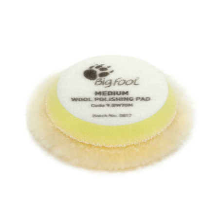 POLISH - Blana polish mediu Rupes DA Medium Wool 50-65mm, galben