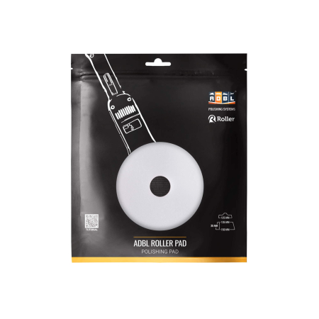 Burete abraziv pentru masina orbitala ADBL Roller Cut DA, alb, 125mm [3]