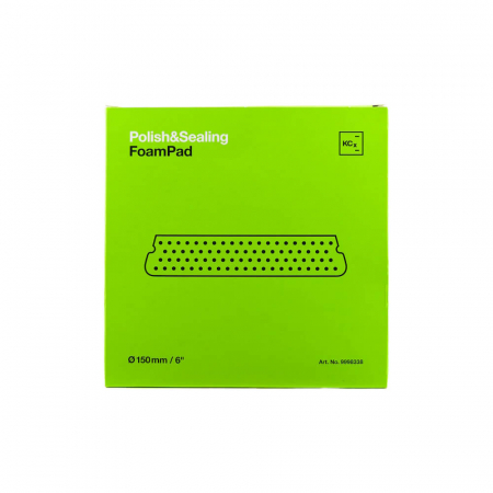SPALARE SI INTRETINERE EXTERIOR AUTO - Burete-aplicare-protectii-Koch-Chemie-Polish-and-Sealing-Foam-Pad-verde