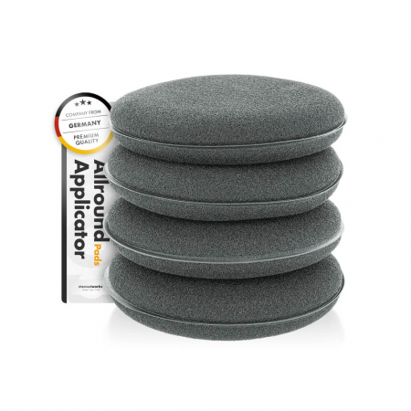 Bureti si Lavete Aplicatoare - Burete-aplicator-ChemicalWorkz-Allrounder-Hand-Applicator-negru-set-4buc-CW-AHA-B