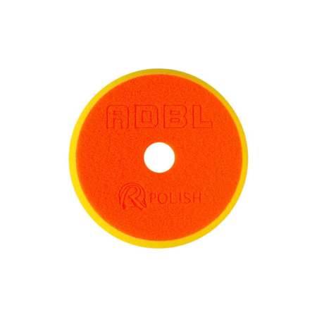 Burete mediu pentru masina orbitala ADBL Roller Polish DA, galben, 75mm [1]