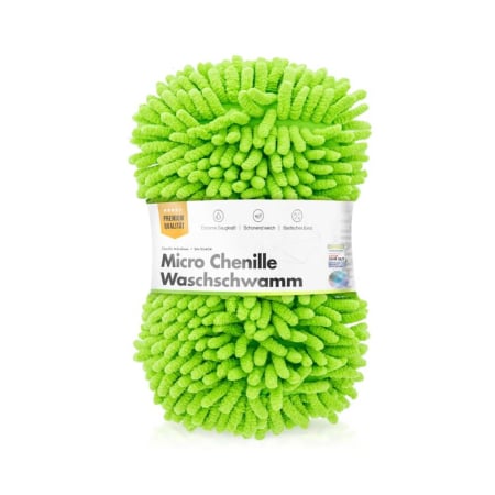 Bureti si manusi spalare - Burete-microfibra-spalare-auto-ChemicalWorkz-Chenille-Sponge-Washpad-verde-CW-CHS