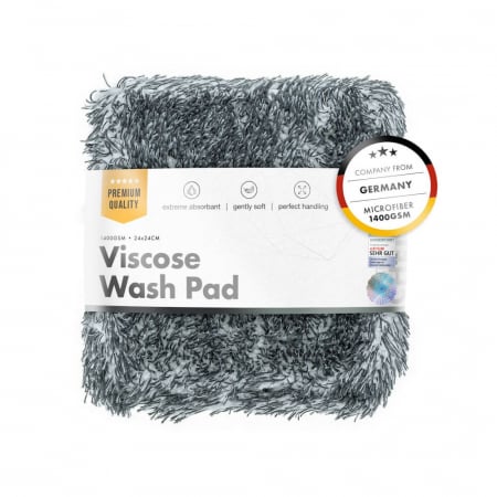Accesorii spalare auto - Burete-microfibra-spalare-auto-ChemicalWorkz-Viscose-Wash-Pad-1400GSM-24×24cm-CW-WP-G