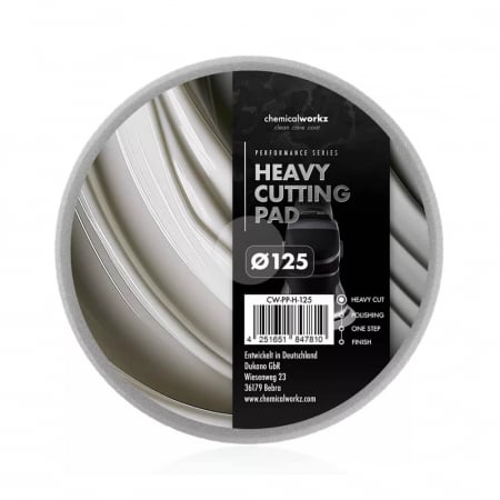 Bureti, Talere - Burete-polish-abraziv-ChemicalWorkz-Heavy-Cutting-Pad-gri-CW-PP-H