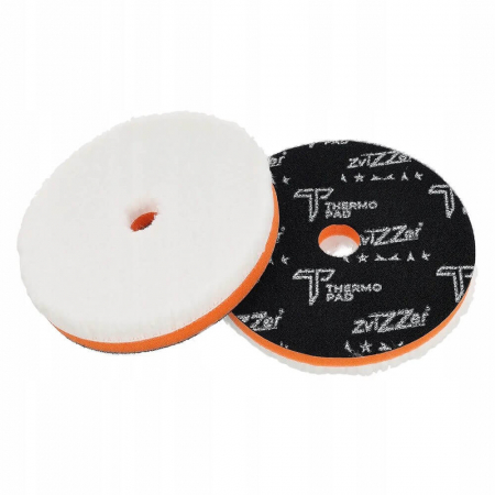 SPALARE SI INTRETINERE EXTERIOR AUTO - burete-polish-abraziv-cu-microfibra-zvizzer-thermo-microfiber-pad