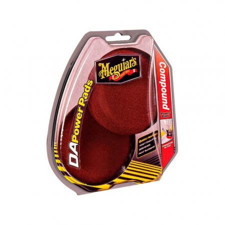 SPALARE SI INTRETINERE EXTERIOR AUTO - Burete-polish-abraziv-Meguiars-Compound-DA-Power-Pads-set-2buc-G3507INT