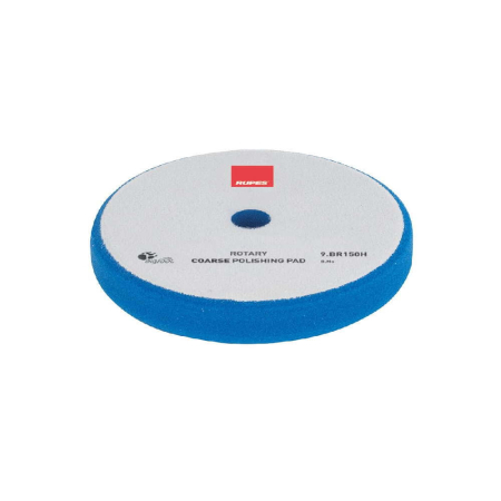 SPALARE SI INTRETINERE EXTERIOR AUTO - Burete polish abraziv Rupes Rotary Coarse 130-135mm, albastru
