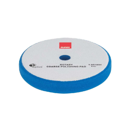 SPALARE SI INTRETINERE EXTERIOR AUTO - Burete polish abraziv Rupes Rotary Coarse 155-160mm, albastru