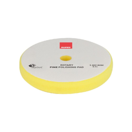 Bureti, Talere - Burete polish fin Rupes Rotary Fine 155-160mm, galben