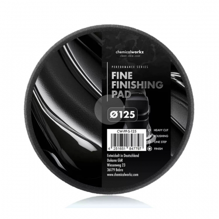 Bureti, Talere - Burete-polish-finish-ChemicalWorkz-Fine-Finishing-Pad-negru-CW-PP-S