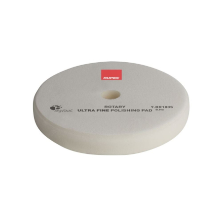 SPALARE SI INTRETINERE EXTERIOR AUTO - Burete polish finish Rupes Rotary Ultrafine 155-160mm, alb