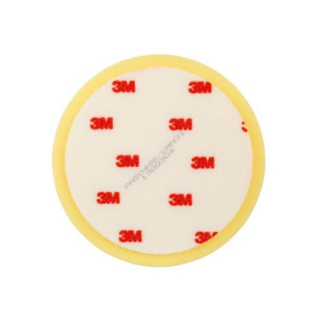 Burete polish mediu 3M High Gloss Polishing Pad, galben, 150mm [2]