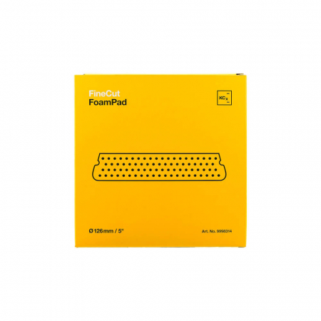 Bureti, Talere - Burete-polish-mediu-Koch-Chemie-Fine-Cut-Foam-Pad-galben