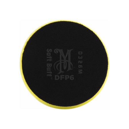 Burete polish mediu orbitala Meguiar's Soft Buff DA Foam Polishing Disc, galben, 152mm [2]