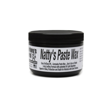 Vopsea - Ceara auto Poorboy's World Natty's Paste Wax Black, 227g