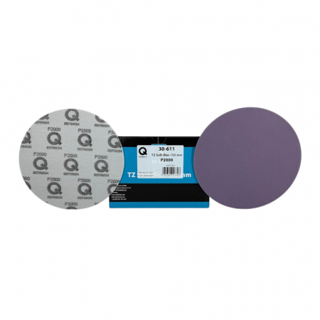 Abrazive - Disc-abraziv-pe-burete-Qrefinish-TZ-Soft-Disc-150mm-velcro-30-611-x150
