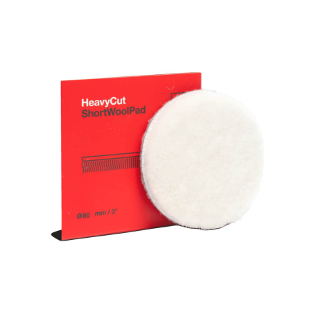 SPALARE SI INTRETINERE EXTERIOR AUTO - Disc-polish-abraziv-cu-blana-pentru-masini-orbitale-Koch-Chemie-Heavy-Cut-ShortWoolPad