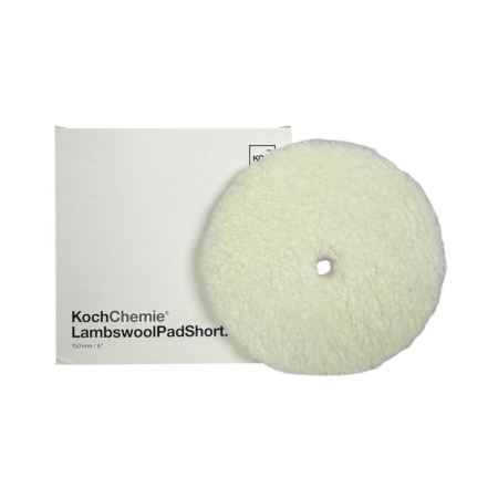 SPALARE SI INTRETINERE EXTERIOR AUTO - Disc-polish-abraziv-cu-blana-pentru-masini-orbitale-Koch-Chemie-Heavy-Cut-ShortWoolPad
