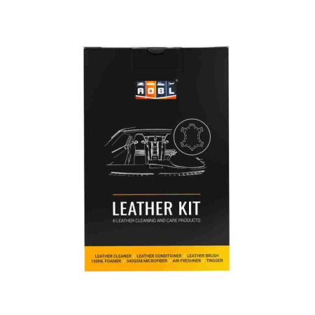 Kit pentru curatare si intretinere piele ADBL Leather Kit [1]