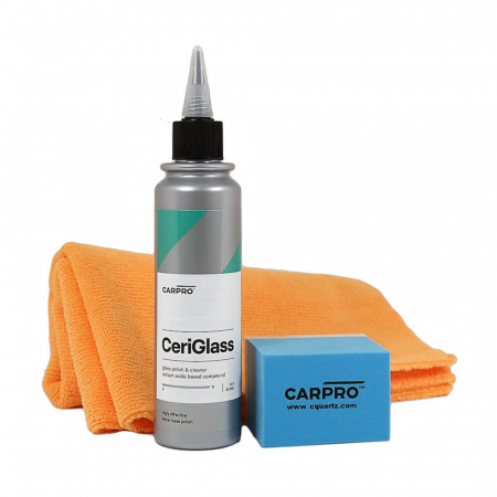 Geamuri - Polish-sticla-CarPro-CeriGlass-Glass-Polish-and-Cleaner-kit-150ml-CQCGPK
