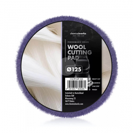 Bureti, Talere - Blana-polish-abraziva-ChemicalWorkz-Wool-Cutting-Pad-violet-CW-PP-WP