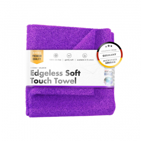 Lavete interior auto - Laveta-microfibra-moale-ChemicalWorkz-Edgeless-Soft-Touch-Towel-500GSM-40×40cm-CW-EST500