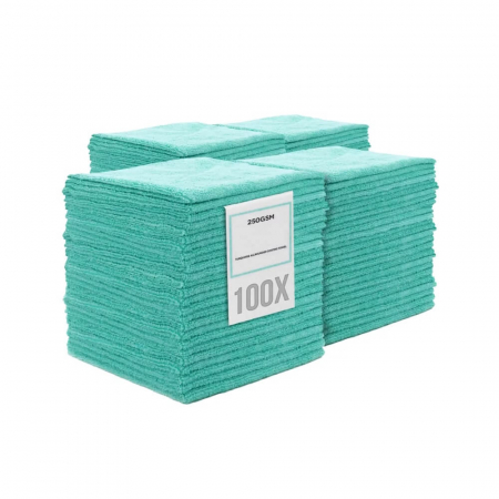 Lavete interior auto - Laveta-microfibra-universala-ChemicalWorkz-Allrounder-Coating-Towel-250GSM-40×40cm-turcoaz-CW-AC250-TU