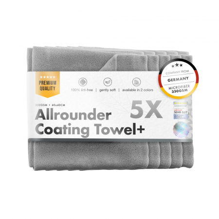 PIELE - Laveta-microfibra-universala-ChemicalWorkz-Allrounder-Coating-Towel-350GSM-40×40cm-gri-CW-AC350-G