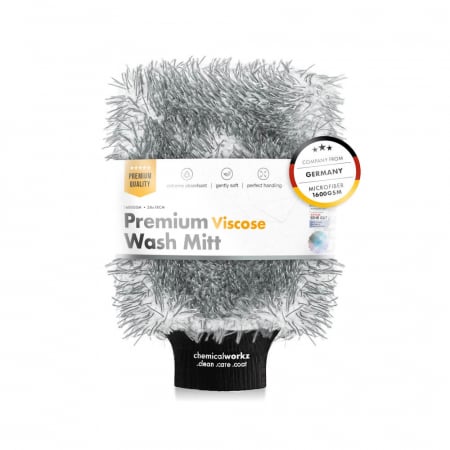 Accesorii spalare auto - Manusa-microfibra-spalare-auto-ChemicalWorkz-Viscose-Wash-Mitt-1400GSM-28×18×5cm-CW-VWM