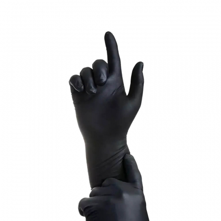 Manusi protectie - Manusi-nitril-antistatice-si-rezistente-la-substante-chimice-Solid-Safety-Chem-Ex-negre-cutie-100buc-081304