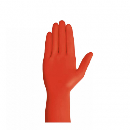 Manusi protectie - Manusi-nitril-fara-pudra-Style-Hot-Chili-rosii-cutie-100buc-01178