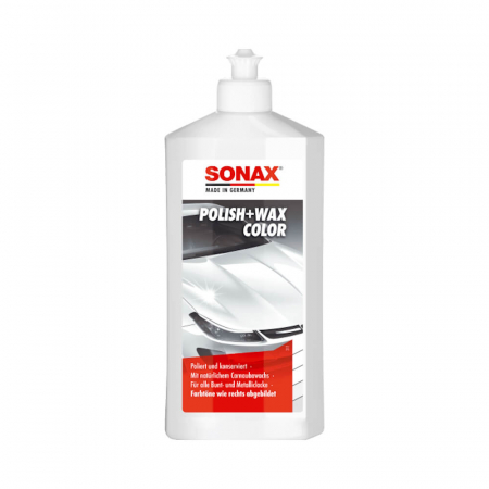 SPALARE SI INTRETINERE EXTERIOR AUTO - Pasta-polish-cu-ceara-la-culoare-Sonax-Polish-and-Wax-NanoPro-alb-02960