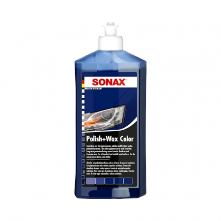 SPALARE SI INTRETINERE EXTERIOR AUTO - Pasta-polish-cu-ceara-la-culoare-Sonax-Polish-and-Wax-NanoPro-albastru-02962