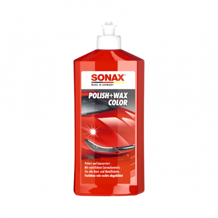 Vopsea - Pasta-polish-cu-ceara-la-culoare-Sonax-Polish-and-Wax-NanoPro-rosu