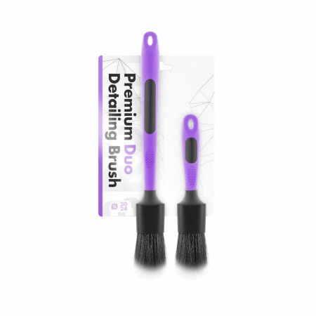 CURATARE SI INTRETINERE INTERIOR AUTO - Pensula-detailing-ChemicalWorkz-Ultra-Soft-Duo-Brush-Set-20+24mm-CW-USD