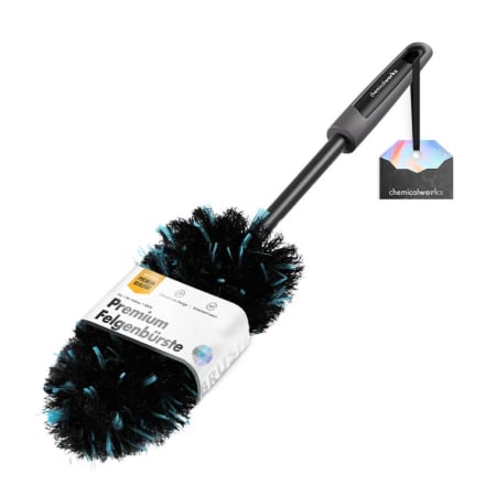 Accesorii jante si anvelope - Perie-microfibra-curatare-jante-ChemicalWorkz-Flat-Wheel-Brush-CW-FWB